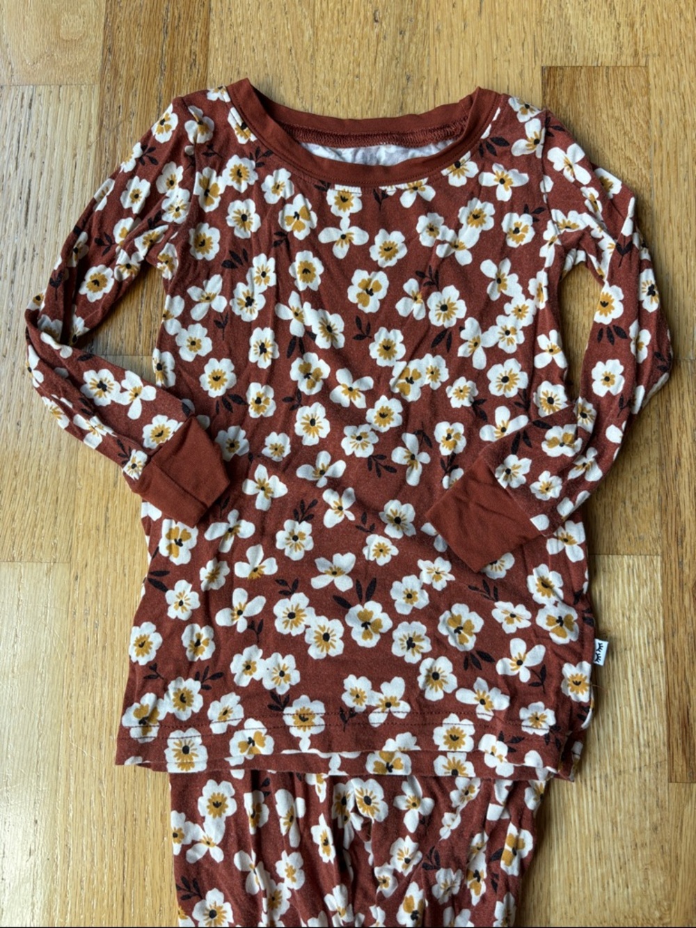 Little Sleepies Bamboo Floral Pajama Set 18-24m